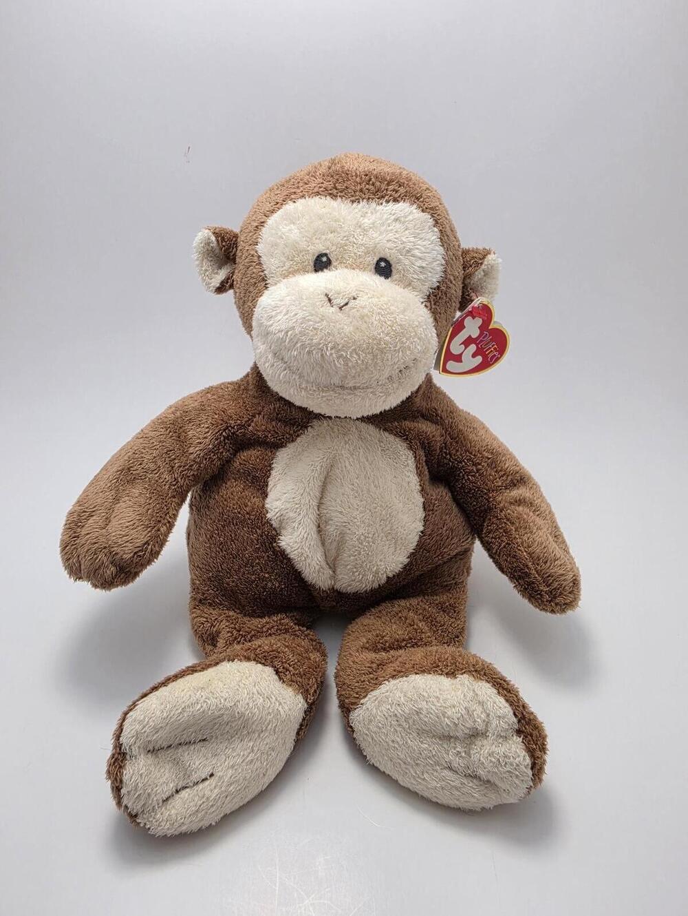TY Pluffies Collection “Dangles” the Monkey Plush! *Rare* (10 inch)